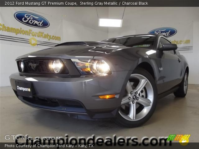 2012 Ford Mustang GT Premium Coupe in Sterling Gray Metallic