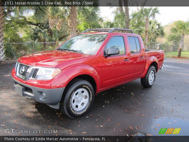 2011 Nissan Frontier S Crew Cab in Red Brick