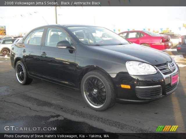 2008 Volkswagen Jetta S Sedan in Black