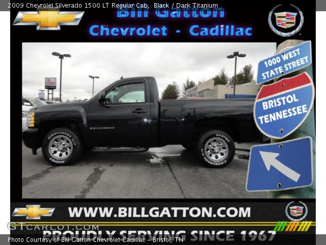 2009 Chevrolet Silverado 1500 LT Regular Cab in Black