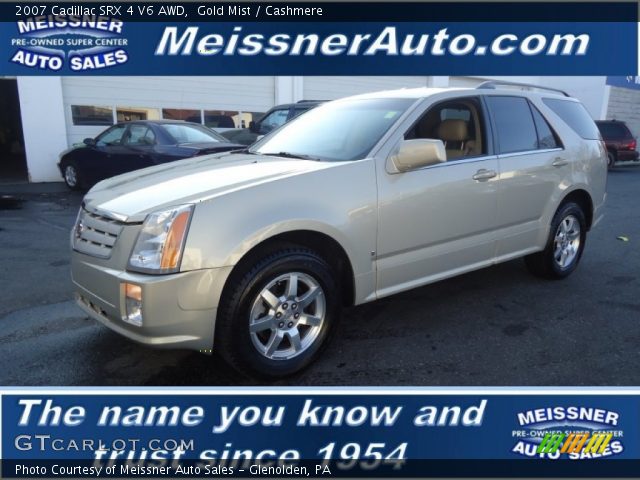 2007 Cadillac SRX 4 V6 AWD in Gold Mist