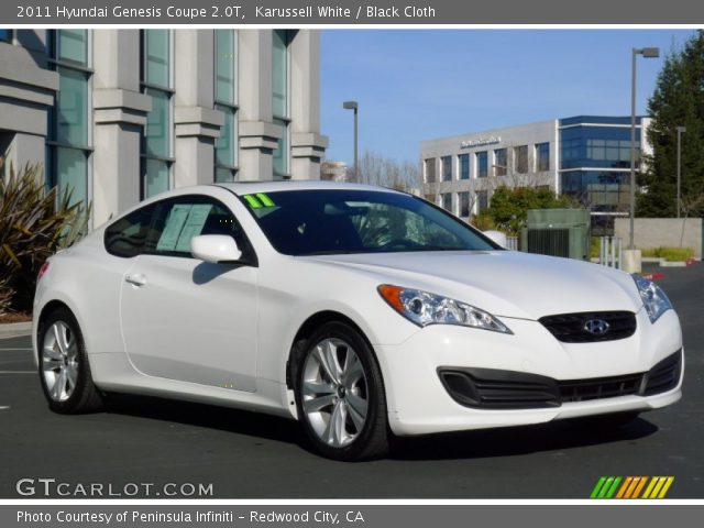 2011 Hyundai Genesis Coupe 2.0T in Karussell White