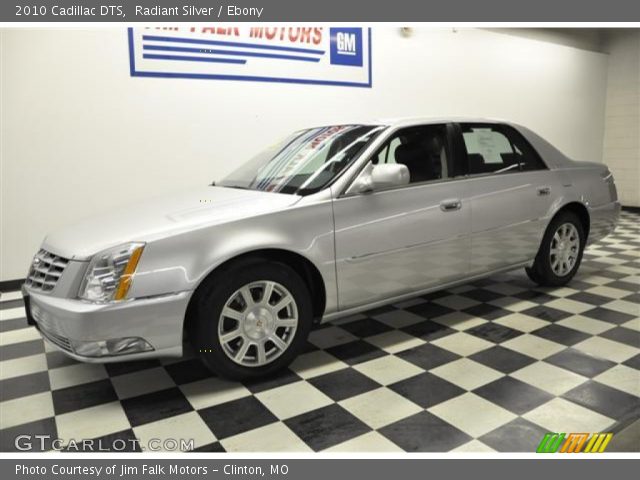 2010 Cadillac DTS  in Radiant Silver