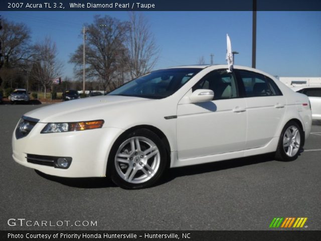 2007 Acura TL 3.2 in White Diamond Pearl