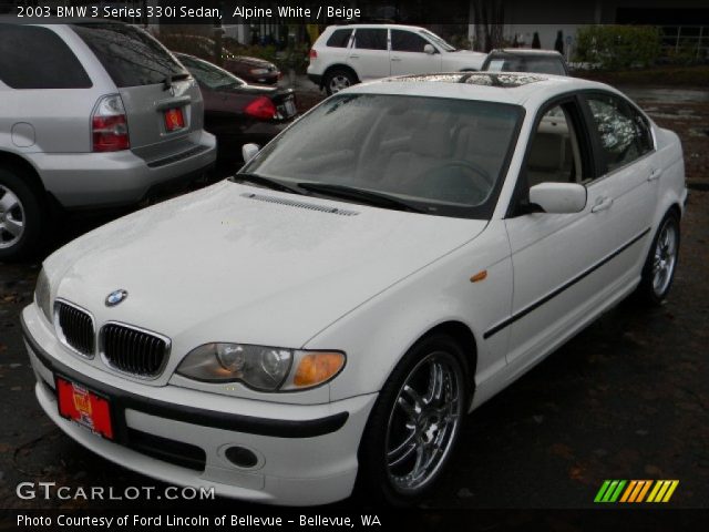 2003 BMW 3 Series 330i Sedan in Alpine White