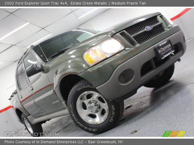 2002 Ford Explorer Sport Trac 4x4 in Estate Green Metallic