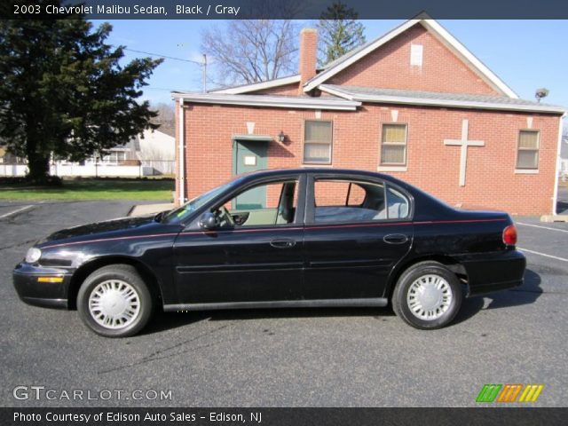 2003 Chevrolet Malibu Sedan in Black