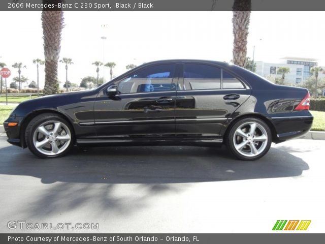 2006 Mercedes-Benz C 230 Sport in Black