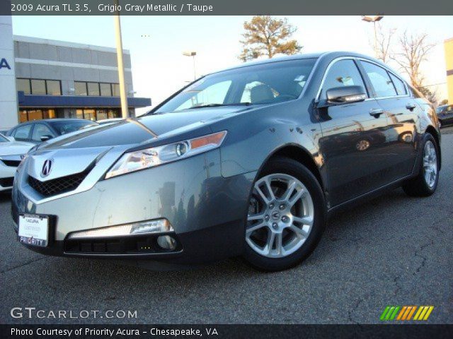 2009 Acura TL 3.5 in Grigio Gray Metallic