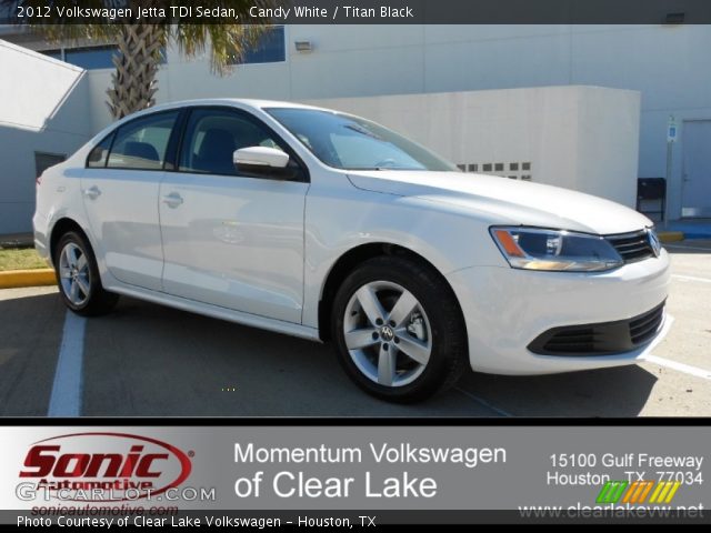 2012 Volkswagen Jetta TDI Sedan in Candy White