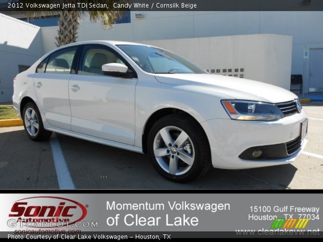 2012 Volkswagen Jetta TDI Sedan in Candy White