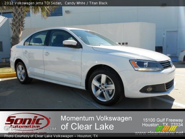2012 Volkswagen Jetta TDI Sedan in Candy White