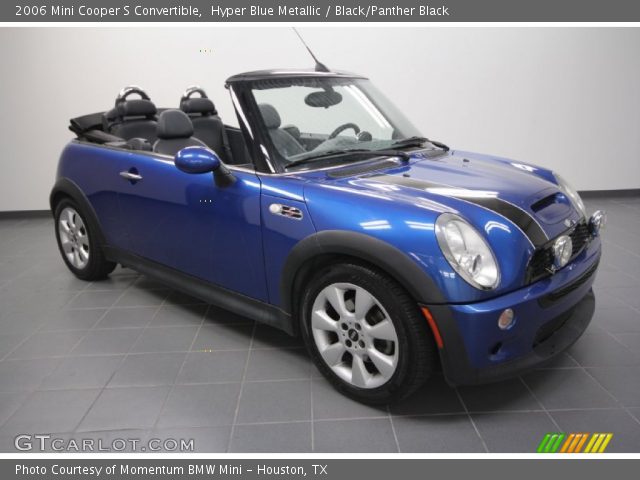 2006 Mini Cooper S Convertible in Hyper Blue Metallic