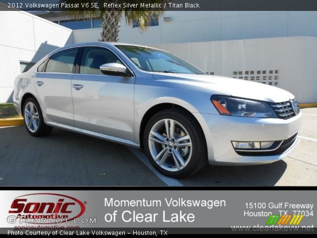 2012 Volkswagen Passat V6 SE in Reflex Silver Metallic