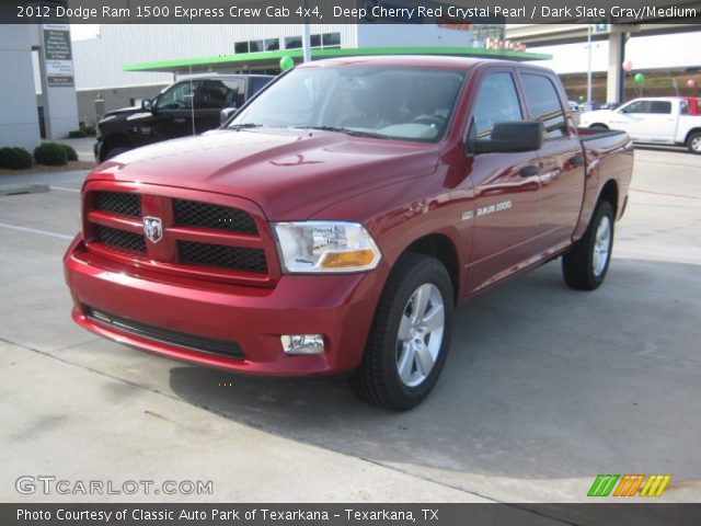 2012 Dodge Ram 1500 Express Crew Cab 4x4 in Deep Cherry Red Crystal Pearl