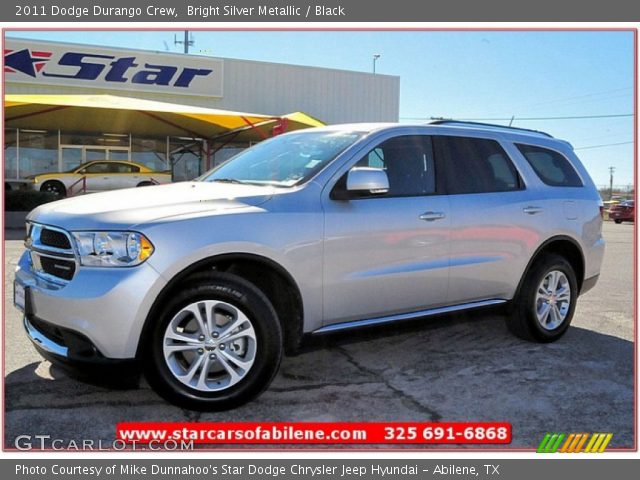 2011 Dodge Durango Crew in Bright Silver Metallic