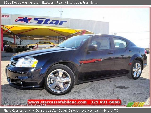 2011 Dodge Avenger Lux in Blackberry Pearl