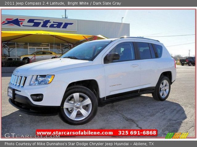 2011 Jeep Compass 2.4 Latitude in Bright White