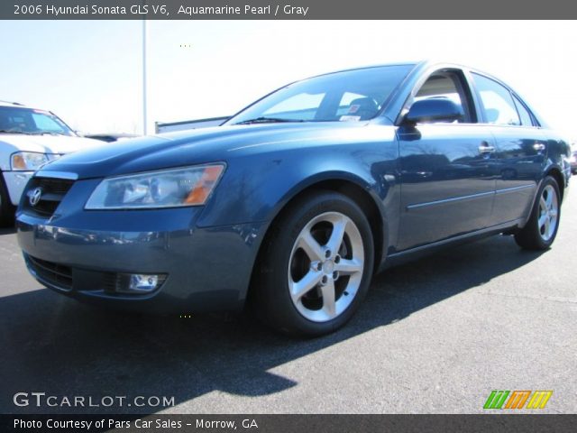 2006 Hyundai Sonata GLS V6 in Aquamarine Pearl