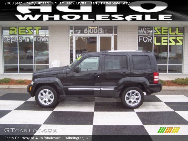 2008 Jeep Liberty Limited in Brilliant Black Crystal Pearl
