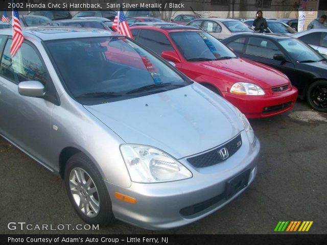 2002 Honda Civic Si Hatchback in Satin Silver Metallic