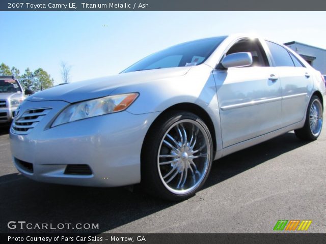 2007 Toyota Camry LE in Titanium Metallic