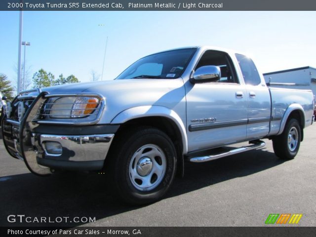 2000 Toyota Tundra SR5 Extended Cab in Platinum Metallic
