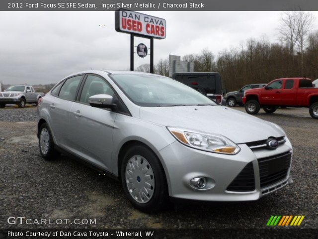 2012 Ford Focus SE SFE Sedan in Ingot Silver Metallic
