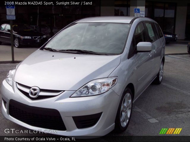 2008 Mazda MAZDA5 Sport in Sunlight Silver