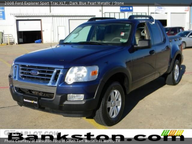 2008 Ford Explorer Sport Trac XLT in Dark Blue Pearl Metallic