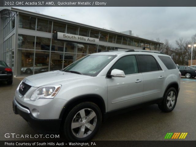 2012 GMC Acadia SLT AWD in Quicksilver Metallic