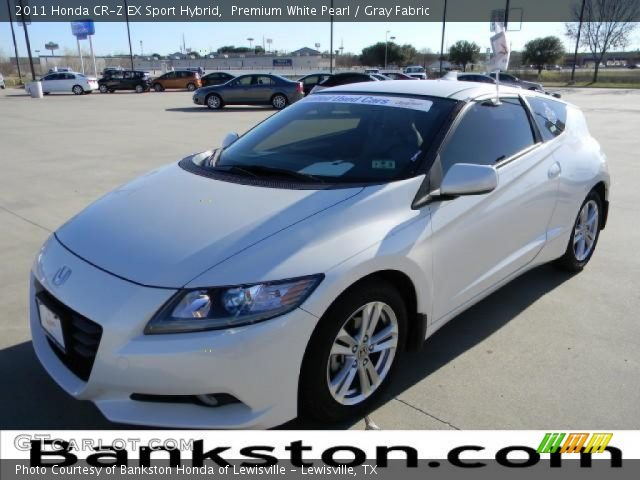 2011 Honda CR-Z EX Sport Hybrid in Premium White Pearl