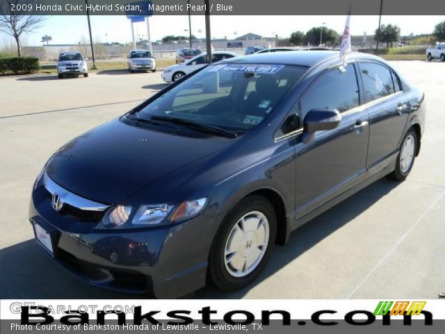 2009 Honda Civic Hybrid Sedan in Magnetic Pearl