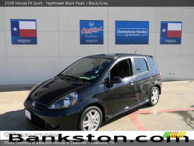 2008 Honda Fit Sport in Nighthawk Black Pearl