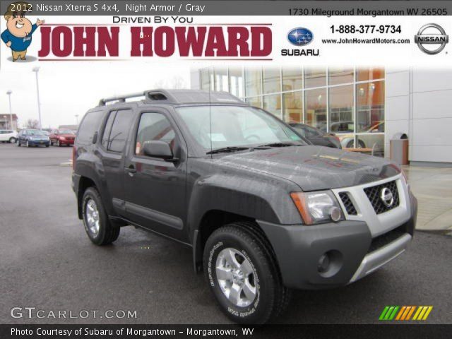 2012 Nissan Xterra S 4x4 in Night Armor