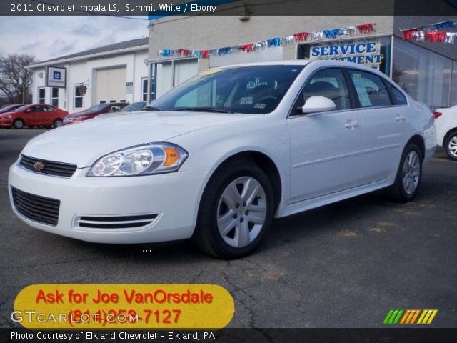 2011 Chevrolet Impala LS in Summit White