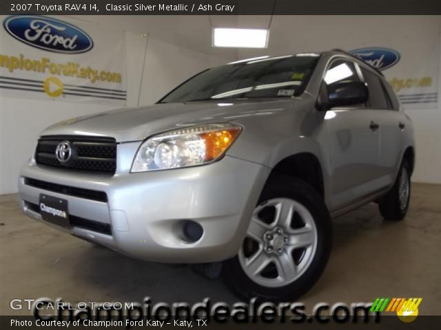 2007 Toyota RAV4 I4 in Classic Silver Metallic