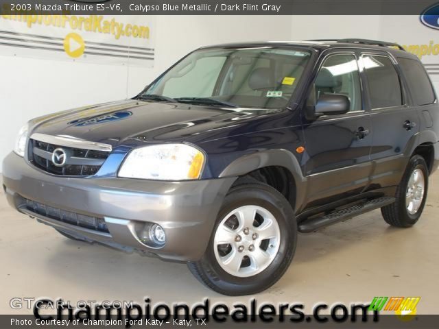 2003 Mazda Tribute ES-V6 in Calypso Blue Metallic