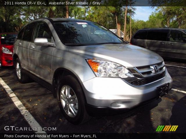 2011 Honda CR-V EX-L in Alabaster Silver Metallic