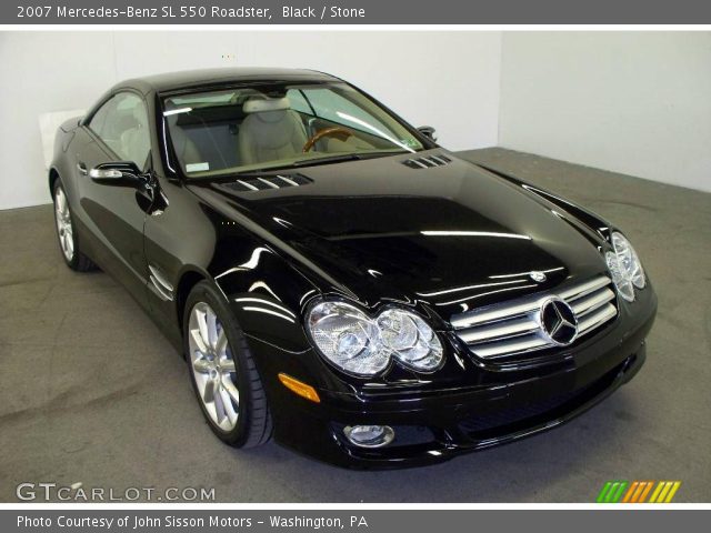 2007 Mercedes-Benz SL 550 Roadster in Black
