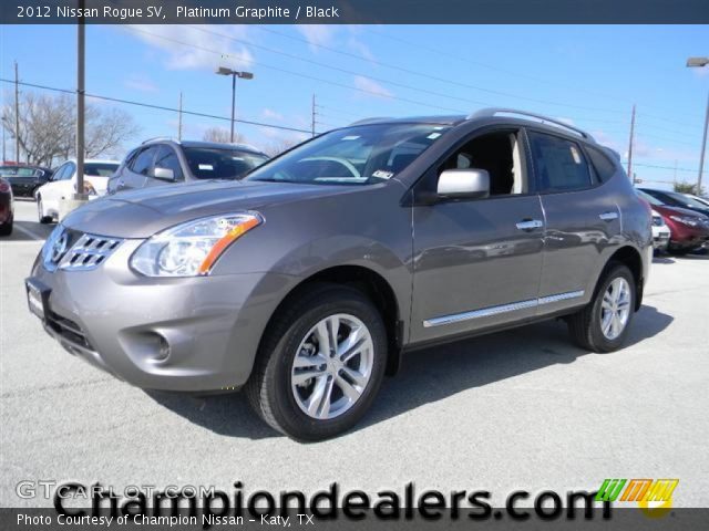 2012 Nissan Rogue SV in Platinum Graphite