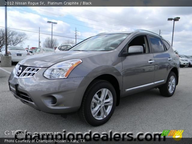 2012 Nissan Rogue SV in Platinum Graphite