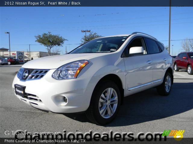 2012 Nissan rogue white #6