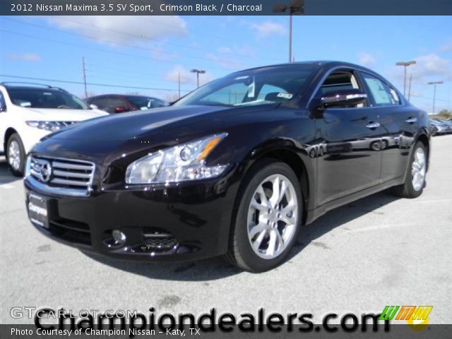 2012 Nissan Maxima 3.5 SV Sport in Crimson Black