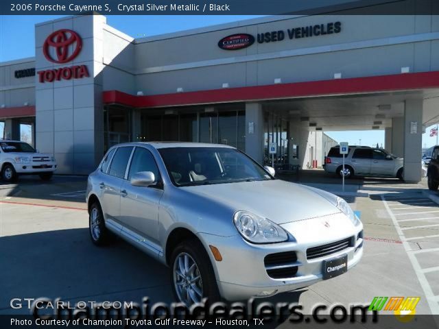 2006 Porsche Cayenne S in Crystal Silver Metallic