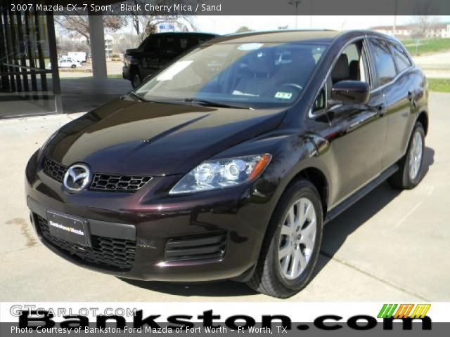 2007 Mazda CX-7 Sport in Black Cherry Mica