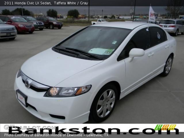2011 Honda Civic LX Sedan in Taffeta White