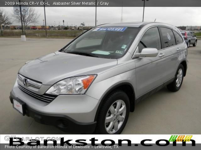 2009 Honda CR-V EX-L in Alabaster Silver Metallic