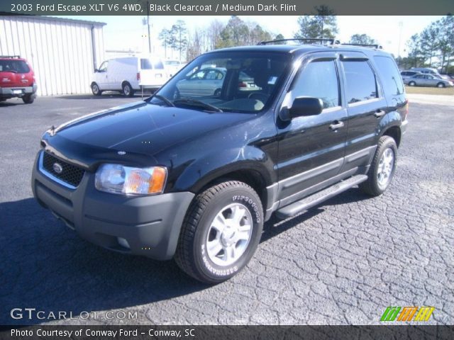 2003 Ford Escape XLT V6 4WD in Black Clearcoat