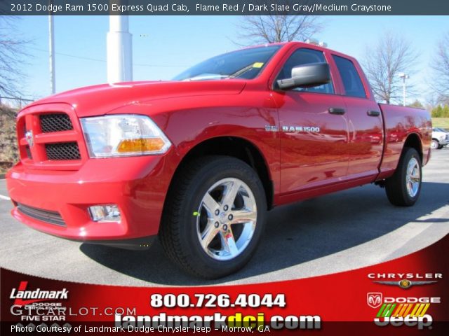 2012 Dodge Ram 1500 Express Quad Cab in Flame Red